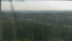 Humpolec from Orlík Castle