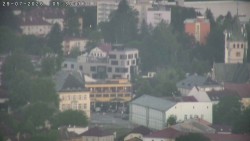 Humpolec from Orlík Castle