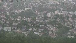Humpolec z hradu Orlík
