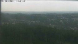 Humpolec from Orlík Castle