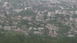 Humpolec from Orlík Castle