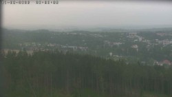 Humpolec z hradu Orlík