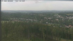 Humpolec z hradu Orlík