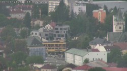 Humpolec from Orlík Castle