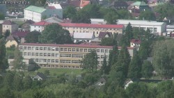 Humpolec z hradu Orlík