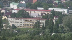 Humpolec z hradu Orlík