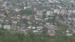 Humpolec z hradu Orlík