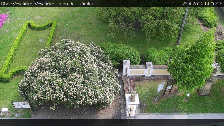 Obec Veselíčko - Veselíčko - zahrada u zámku - 23.4.2024 v 14:00
