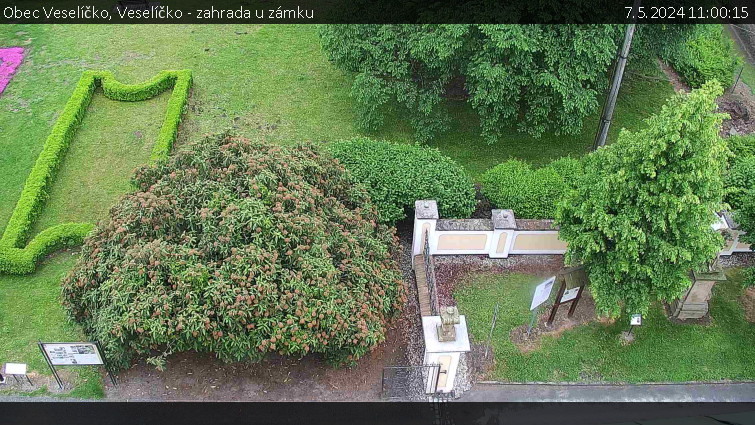 Obec Veselíčko - Veselíčko - zahrada u zámku - 7.5.2024 v 11:00