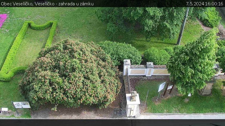 Obec Veselíčko - Veselíčko - zahrada u zámku - 7.5.2024 v 16:00