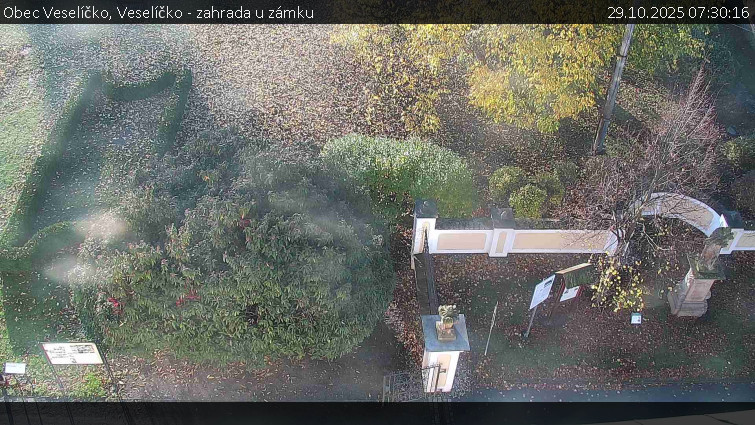 Obec Veselíčko - Veselíčko - zahrada u zámku - 29.10.2025 v 07:30 Obec Veselíčko - Veselíčko - zahrada u zámku - 29.10.2025 v 07:30