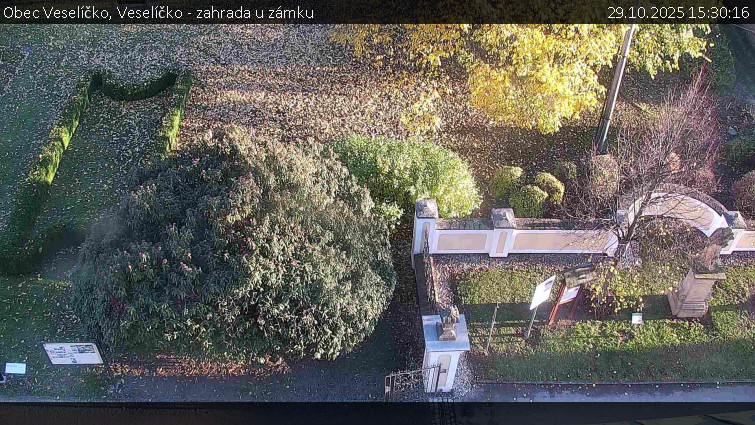 Obec Veselíčko - Veselíčko - zahrada u zámku - 29.10.2025 v 15:30 Obec Veselíčko - Veselíčko - zahrada u zámku - 29.10.2025 v 15:30
