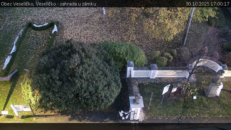 Obec Veselíčko - Veselíčko - zahrada u zámku - 30.10.2025 v 17:00 Obec Veselíčko - Veselíčko - zahrada u zámku - 30.10.2025 v 17:00