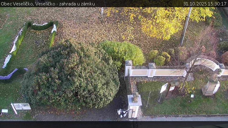 Obec Veselíčko - Veselíčko - zahrada u zámku - 31.10.2025 v 15:30 Obec Veselíčko - Veselíčko - zahrada u zámku - 31.10.2025 v 15:30