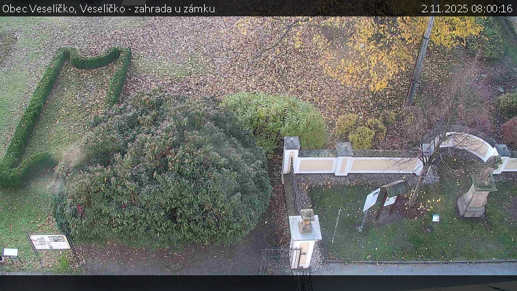Obec Veselíčko - Veselíčko - zahrada u zámku - 2.11.2025 v 08:00 Obec Veselíčko - Veselíčko - zahrada u zámku - 2.11.2025 v 08:00