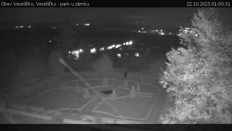 Obec Veselíčko - Veselíčko - park u zámku - 22.10.2025 v 01:00 Obec Veselíčko - Veselíčko - park u zámku - 22.10.2025 v 01:00