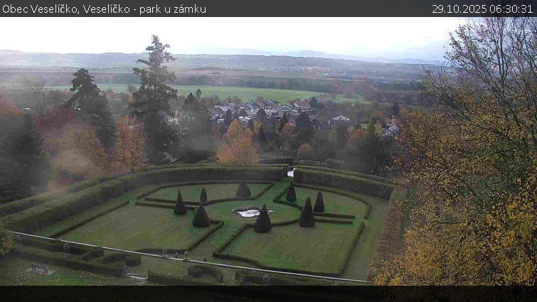 Obec Veselíčko - Veselíčko - park u zámku - 29.10.2025 v 06:30 Obec Veselíčko - Veselíčko - park u zámku - 29.10.2025 v 06:30