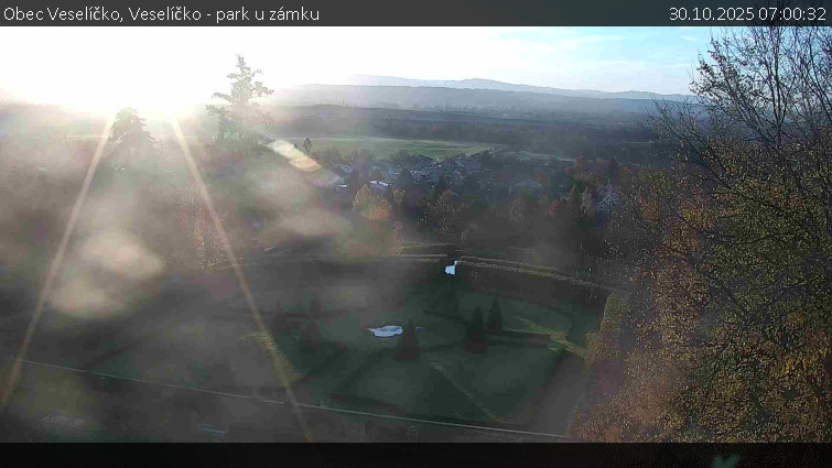 Obec Veselíčko - Veselíčko - park u zámku - 30.10.2025 v 07:00 Obec Veselíčko - Veselíčko - park u zámku - 30.10.2025 v 07:00