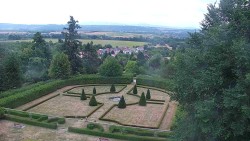 Veselíčko – Park beim Schloss