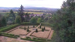 Veselíčko – park przy zamku