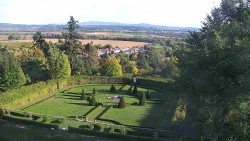 Veselíčko – park przy zamku