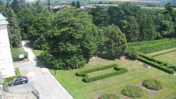 Driveway to the chateau