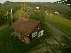 Skiareál Troják - Kamera na svahu B, horní stanice - 29.5.2023 v 06:09