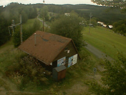 Kamera na svahu B, horní stanice