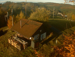 Kamera na svahu B, horní stanice