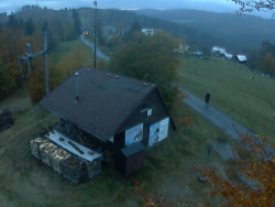 Kamera na svahu B, horní stanice