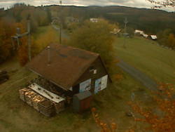 Kamera na svahu B, horní stanice