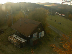 Kamera na svahu B, horní stanice