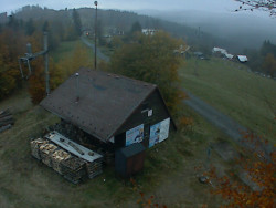 Kamera na svahu B, horní stanice