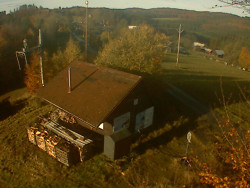 Kamera na svahu B, horní stanice