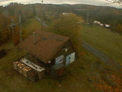 Kamera na svahu B, horní stanice