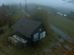 Kamera na svahu B, horní stanice
