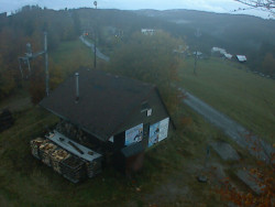 Kamera na svahu B, horní stanice