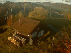 Kamera na svahu B, horní stanice