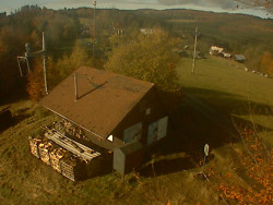 Kamera na svahu B, horní stanice