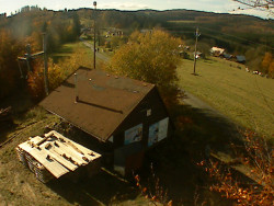 Kamera na svahu B, horní stanice