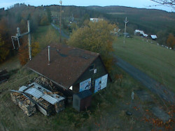 Kamera na svahu B, horní stanice