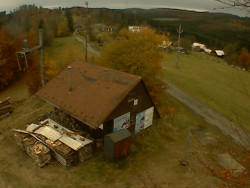 Kamera na svahu B, horní stanice