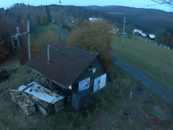 Kamera na svahu B, horní stanice