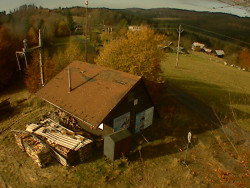 Kamera na svahu B, horní stanice