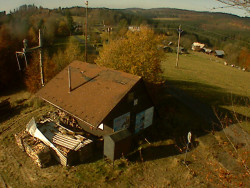 Kamera na svahu B, horní stanice