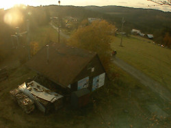 Kamera na svahu B, horní stanice