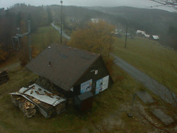 Kamera na svahu B, horní stanice