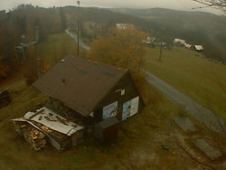 Kamera na svahu B, horní stanice