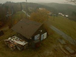 Kamera na svahu B, horní stanice