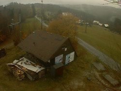 Kamera na svahu B, horní stanice